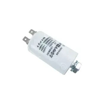 Kondenzátor kondenzátor SC 1141, 4,5 uF, 450 V, d = 30x57 mm, (4 x faston + šroub), 886DS-04,5