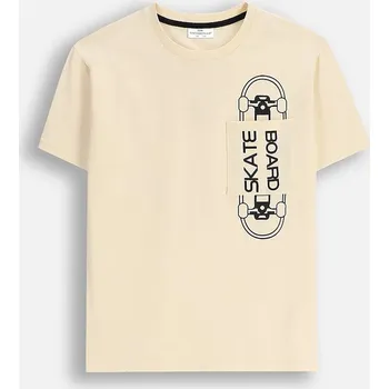 Chlapecké tričko Dětské tričko Coccodrillo ZC5143206VBB bílá 00X, vel. 134