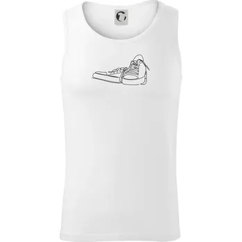 Boty jedním tahem - Tílko pánské Core - L ( Bílá )