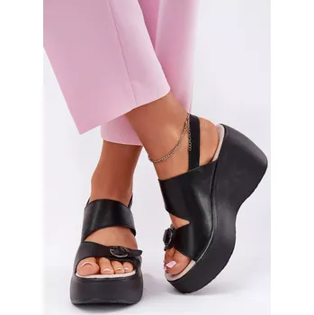 Dámské sandále Bota na klínech model 213459 Step in style 36