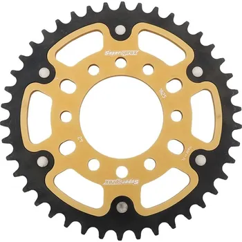 Řetězová sada pro motocykl Řetězová rozeta SUPERSPROX STEALTH RST-1825:42-GLD zlatá 42 zubů, 520