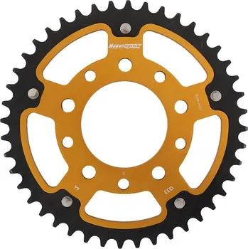 Řetězová sada pro motocykl Řetězová rozeta SUPERSPROX STEALTH RST-1333:44-GLD zlatá 44 zubů, 520