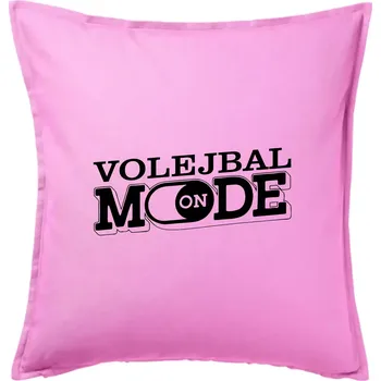 Polštář Volejbal mode - Polštář 50x50 - 50x50 - Pouze potah ( Růžová )