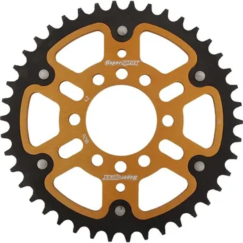 Řetězová sada pro motocykl Řetězová rozeta SUPERSPROX STEALTH RST-1826:42-GLD zlatá 42 zubů, 520