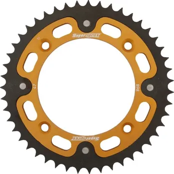 Řetězová sada pro motocykl Řetězová rozeta SUPERSPROX STEALTH RST-898:47-GLD zlatá 47 zubů, 428