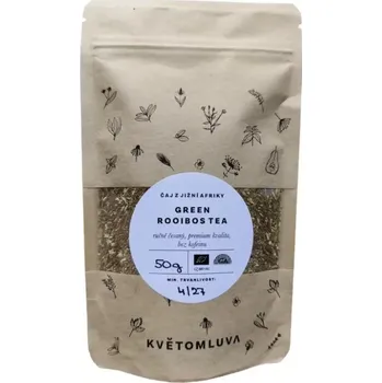 Čaj Květomluva Zelený Rooibos sypaný bio 50 g