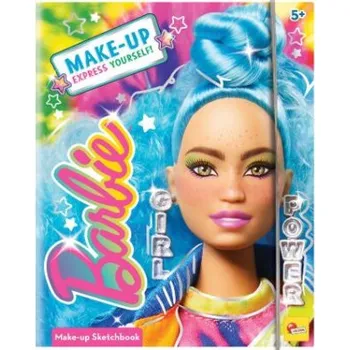 Panenka Barbie Make-up Sketchbook (Brožovaná)