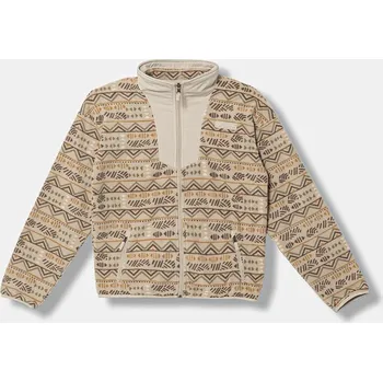 Chlapecká mikina Dětská fleecová mikina Columbia Sequoia Grove 2134961 béžová 01X, vel. 140