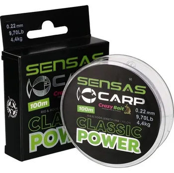 Vlasec Sensas Crazy Bait Classic 100m 0,16mm 2,65kg