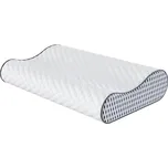 Ergonomický polštář COMO POINT SPACE 50x33 cm bílý