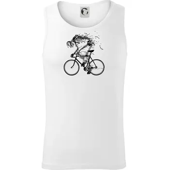 Cyklo kostra - Tílko pánské Core - 2XL ( Bílá )