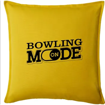 Polštář Bowling mode - Polštář 50x50 - 50x50 - Pouze potah ( Žlutá )