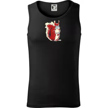 Veverka vintage - Tílko pánské Core - XL ( Černá )