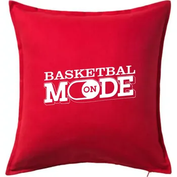 Polštář Basketbal mode - Polštář 50x50 - 50x50 - Pouze potah ( Červená )