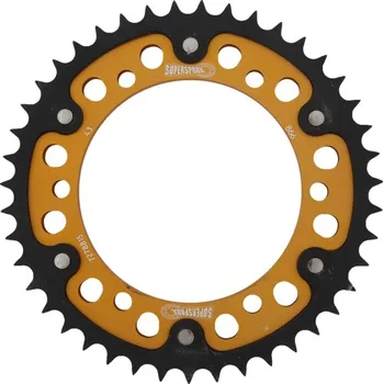 Řetězová sada pro motocykl Řetězová rozeta SUPERSPROX STEALTH RST-866:43-GLD zlatá 43 zubů, 532
