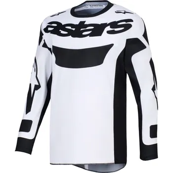 Moto dres Motokrosový dres RACER RIWAY, ALPINESTARS (bílá/černá) 2026
