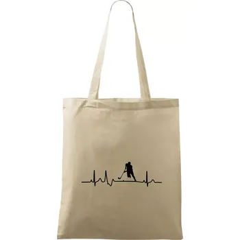 Nákupní taška EKG floorball - Taška bavlněná - 42 x 38 cm ( Naturální )