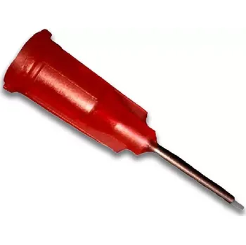 Lepící sada Teflonová jehla PPT25 1/2" červená (Teflonová dávkovací jehla vhodná pro všechny druhy kapalin. Barva červená – průměr 0,2 mm.)