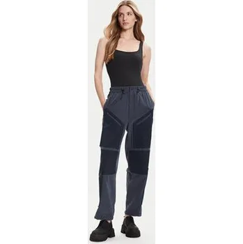 Dámské kalhoty G-Star Raw Kalhoty z materiálu Tone On Tone D27036-D522 Modrá Relaxed Fit 27