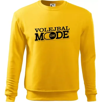 Pánská mikina Volejbal mode - Mikina Essential pánská - 3XL ( Žlutá )