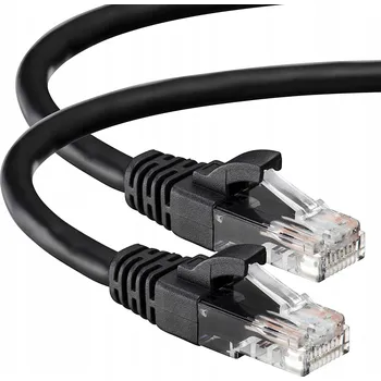 Síťový kabel AGOG SÍŤOVÝ KABEL LAN CAT 6 ETHERNET PATCHCORD KROUCENÁ DVOULINKA RJ45 UTP CAT6 10m