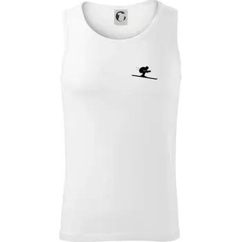 Sjezdař prso - Tílko pánské Core - 2XL ( Bílá )