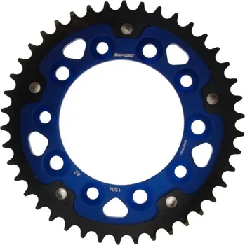 Řetězová sada pro motocykl Řetězová rozeta SUPERSPROX STEALTH RST-1304:42-BLU modrá 42 zubů, 525