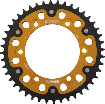 Řetězová sada pro motocykl Řetězová rozeta SUPERSPROX STEALTH RST-1490:44-GLD zlatá 44 zubů, 520