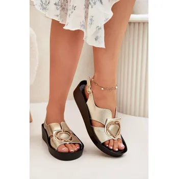 Dámské sandále Bota na klínech model 215032 Step in style 41