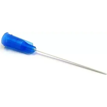 Cyklo nářadí Polypropylenová jehla PPF22 1,5" modrá (Flexibilní polypropylenová dávkovací jehla modrá)