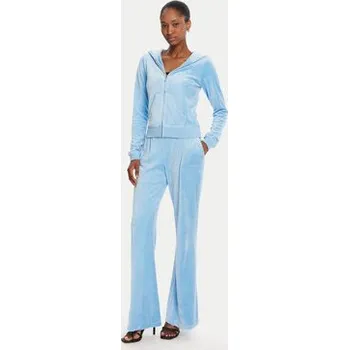 Dámská mikina Juicy Couture Mikina Robyn JCSEBJ007 Modrá Slim Fit S