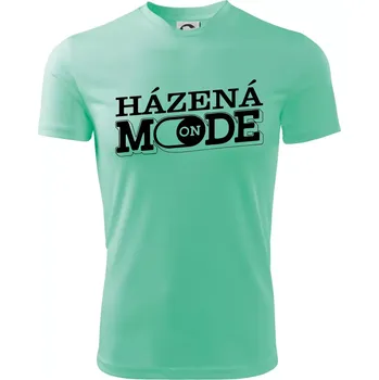 Házená mode - Dětské triko sportovní (dresovina) - 146 cm/10 let ( Mátová )