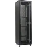 XtendLan 47U/800x1000 stojanový, černý, perforované dveře a záda