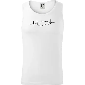 EKG Slovensko - Tílko pánské Core - M ( Bílá )