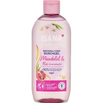 Sprchový gel ISANA sprchový gel mandlový olej a granátové jablko 250 ml