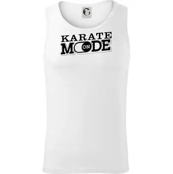 Karate mode - Tílko pánské Core - S ( Bílá )