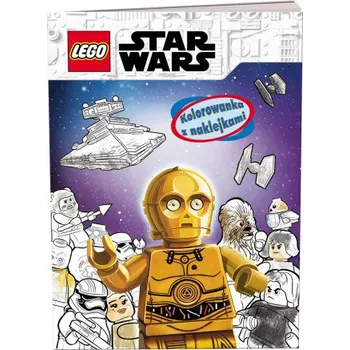 První čtění Lego Star Wars Kolorowanka z naklejkami NA-6301 (Opracowanie zbiorowe)(Brožovaná)
