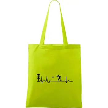 EKG disc golf - Taška bavlněná - 42 x 38 cm ( Limetková )