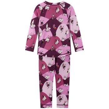Dětské termoprádlo Funkční prádlo pro děti Reima Moomin Trivsam - rose pink