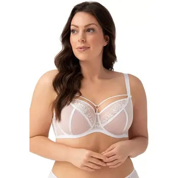 Podprsenka Dámská podprsenka 496 Paradise white - GORSENIA Bílá 100/G