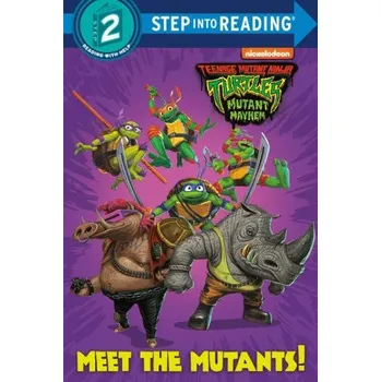Cizojazyčná kniha Teenage Mutant Ninja Turtles: Mutant Mayhem: Step 2 Step Into Reading (Random House)(Brožovaná)