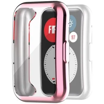 VSECHNONAMOBIL 32651 Ochranný obal Huawei Watch Fit růžový