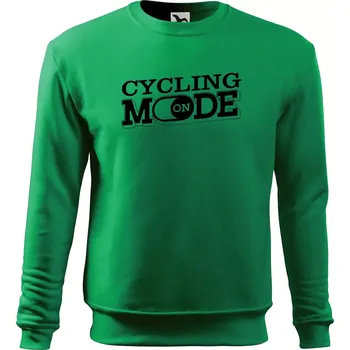 Chlapecké tričko Cycling mode - Mikina Essential dětská - 146 cm/10 let ( Středně zelená )