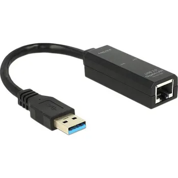 Síťová karta Delock 62616 síťový adaptér 1000 MBit/s USB, RJ45