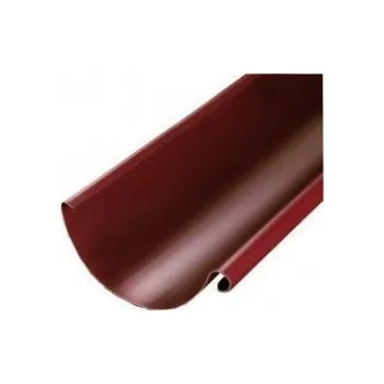 okap EVROmat Okapový žlab ČERVENÝ RAL 3009 250 mm Délka 2 metry