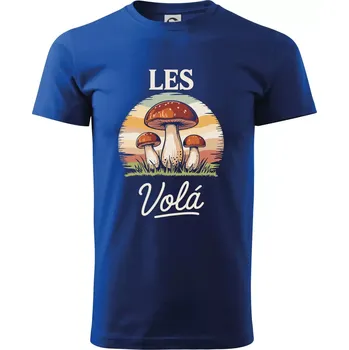 Les volá - Triko extra velké (5-8XL) - 7XL ( Královská modrá )