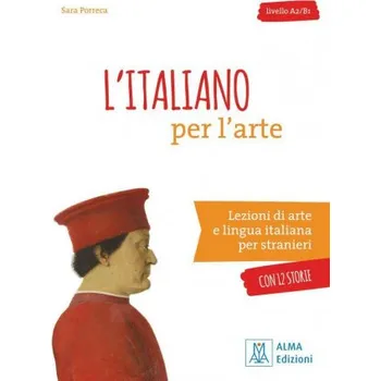 Cizojazyčná kniha L'italiano per l'arte (Brožovaná)