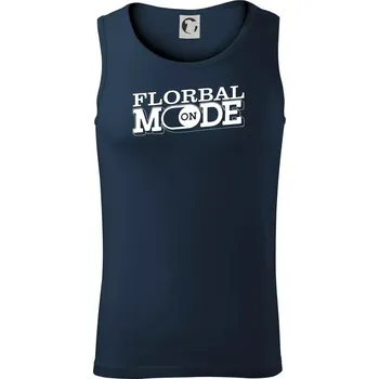 Florbal mode - Tílko pánské Core - XL ( Námořní modrá (velmi tmavá - téměř černá) )