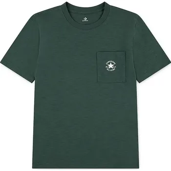 Dívčí tričko Dětské tričko Converse 9CH485 zelená 79X, vel. 132-147