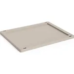 HAY DESIGN Víko boxu Colour Crate Plastic "Medium" HAY BARVA: Warm Grey